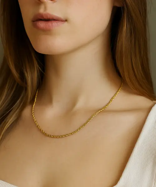 Rope Chain Necklace For Women