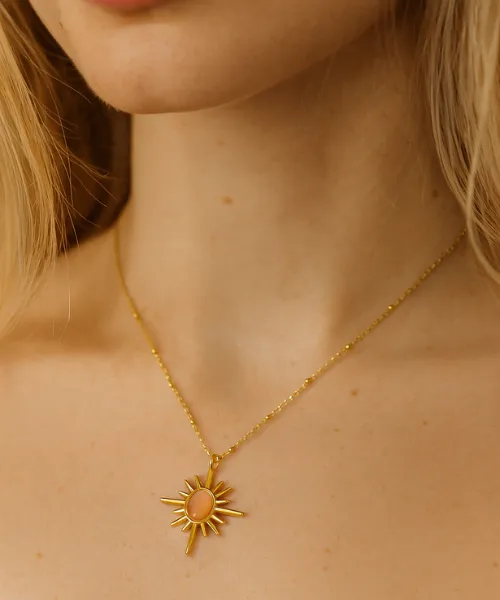 Sun Necklace For Women