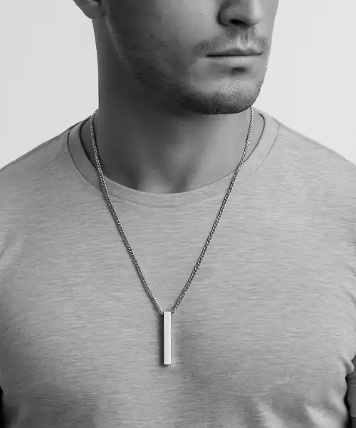 silver chain for men